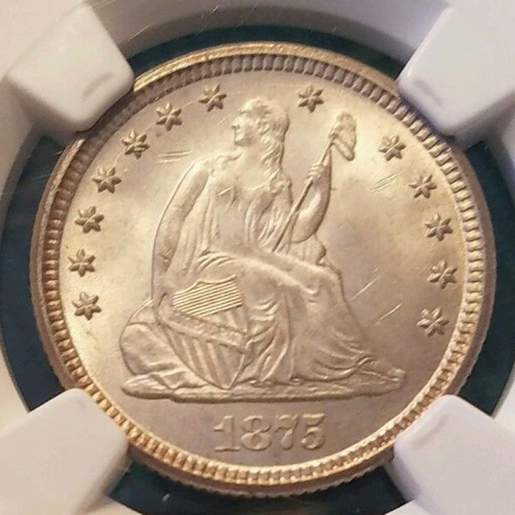 1875-Seated-Liberty-Quarter-NGC-MS-65-Are-The-Marks-On-The-Coin-Or-Holder?